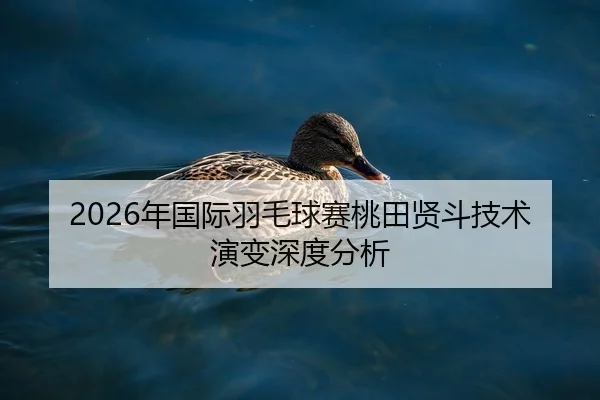2026年国际羽毛球赛桃田贤斗技术演变深度分析